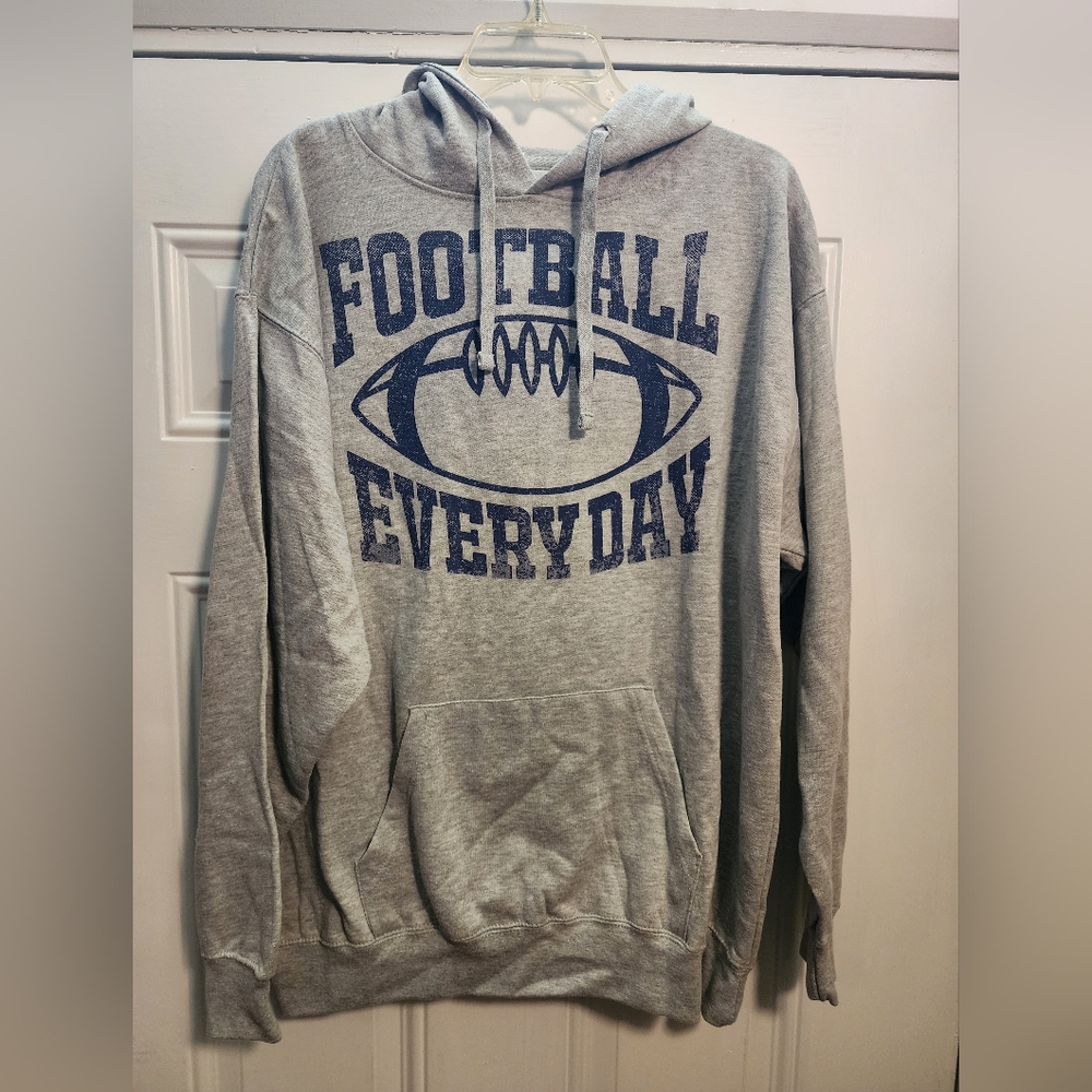 Lost Gods Gray Football Everyday Hoodie